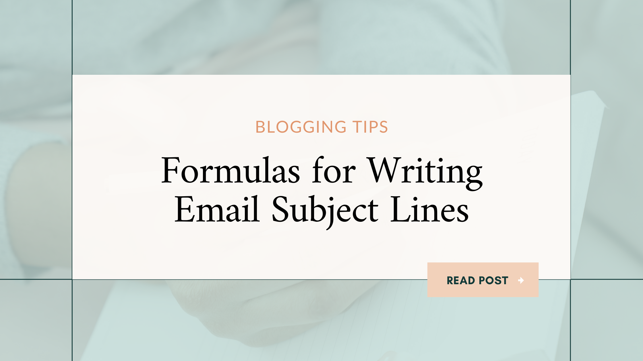 formulas for writing catchy subject lines for emails