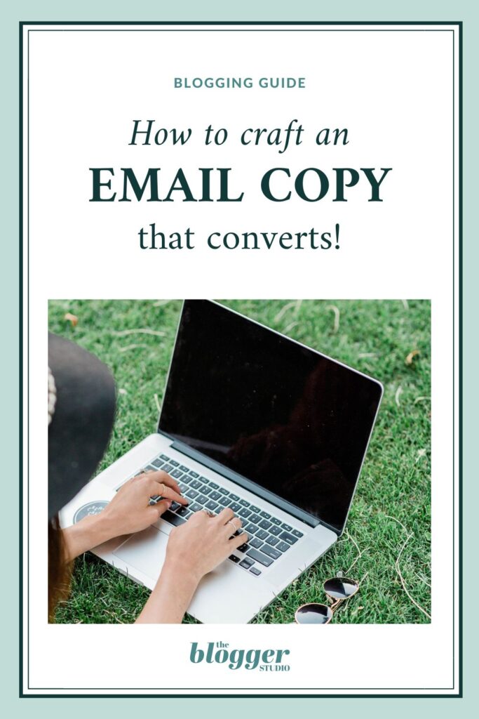 crafting a high-converting email