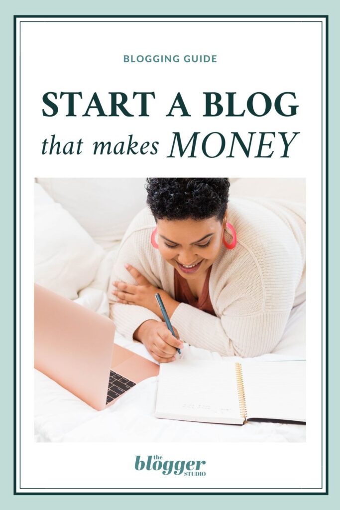 create a blog that makes money