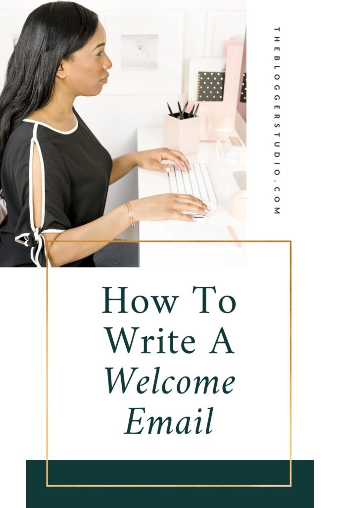 how to write a welcome email