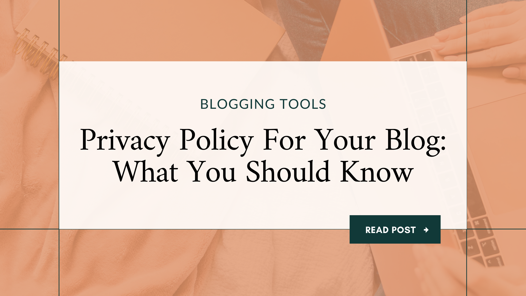 privacy policy for blog