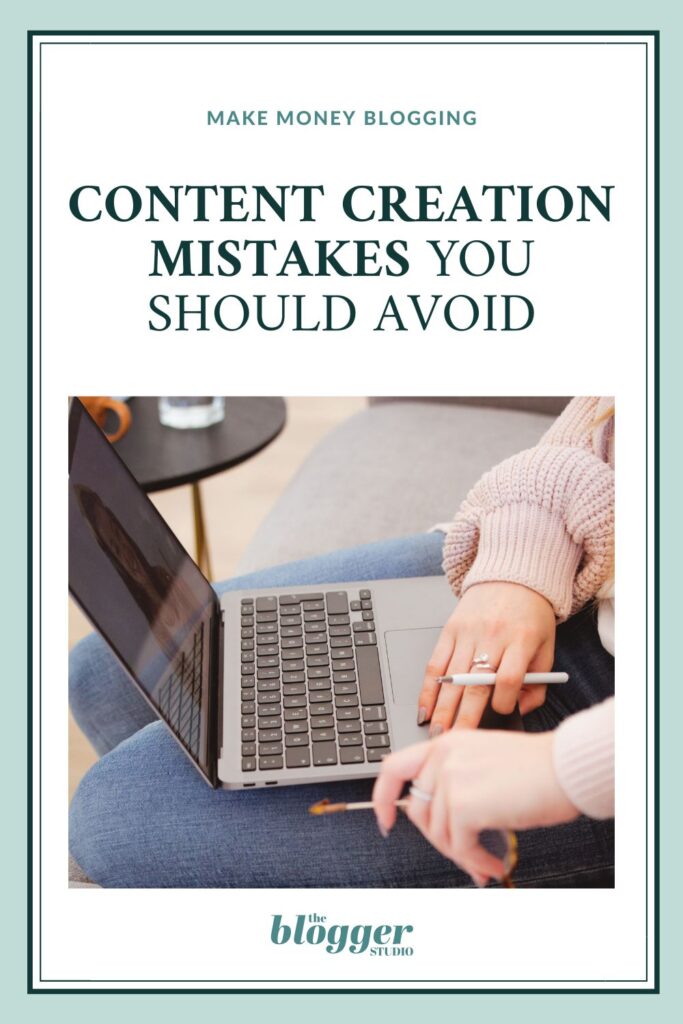 website content creation mistakes to avoid