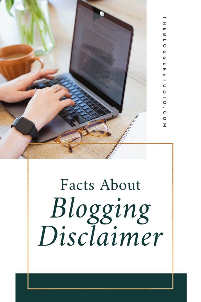 facts about a disclaimer for your website