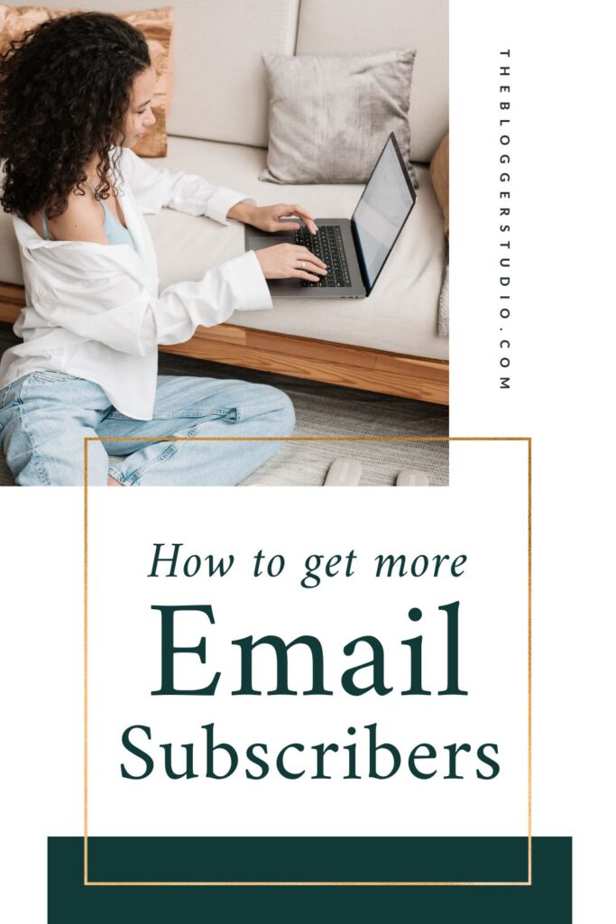 how to get more email subscribers