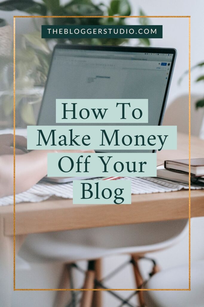 how to make money off your blog