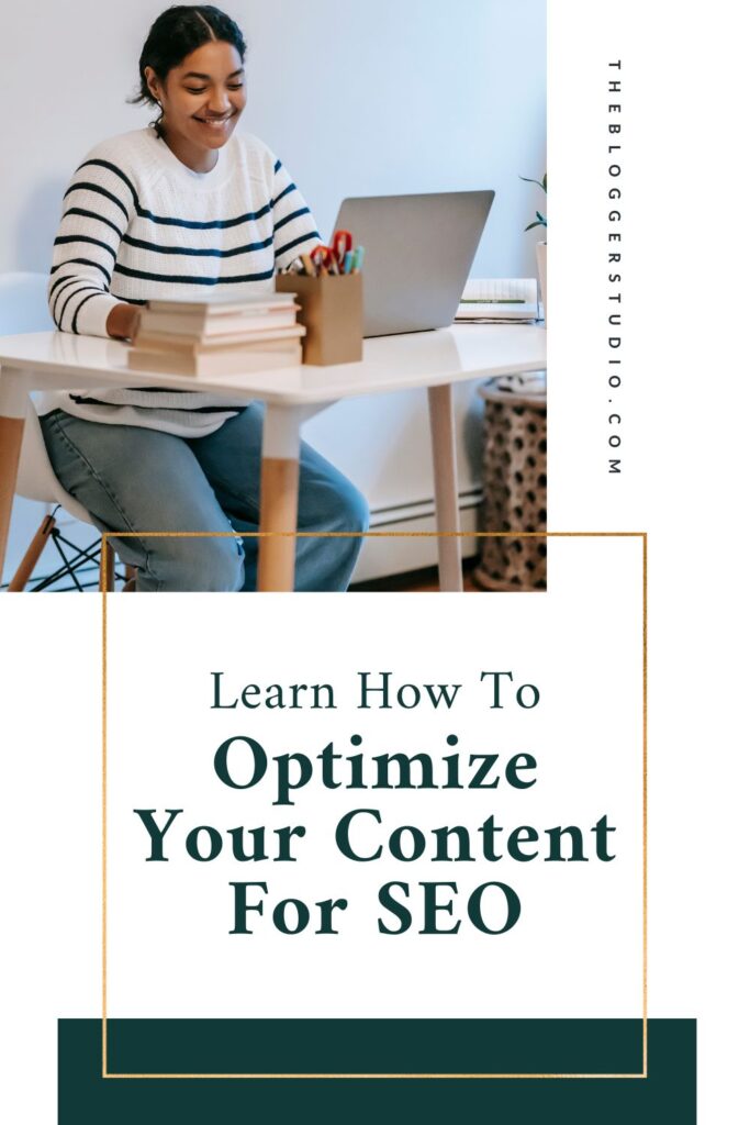 how to optimize your content for seo
