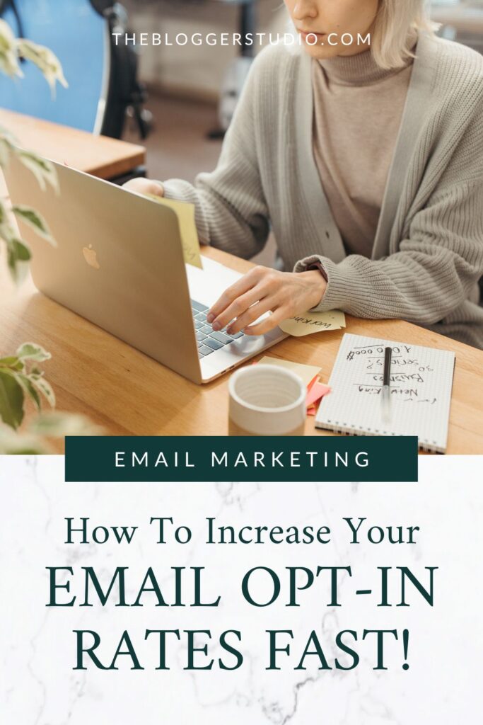 how to increase your email opt in rates fast
